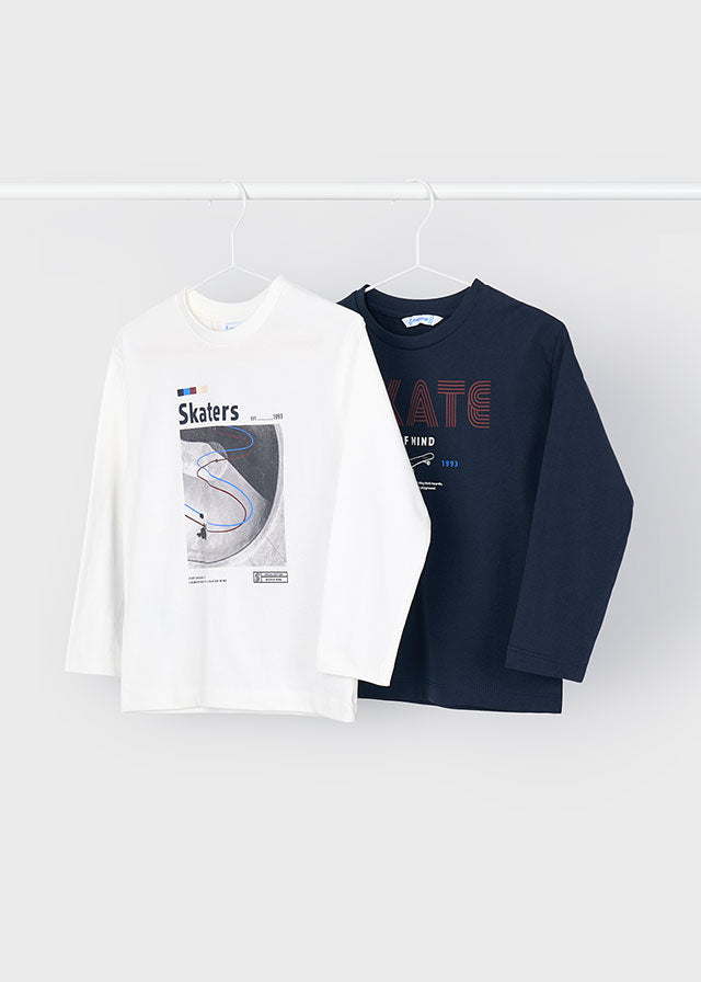 2 l/s t-shirts set