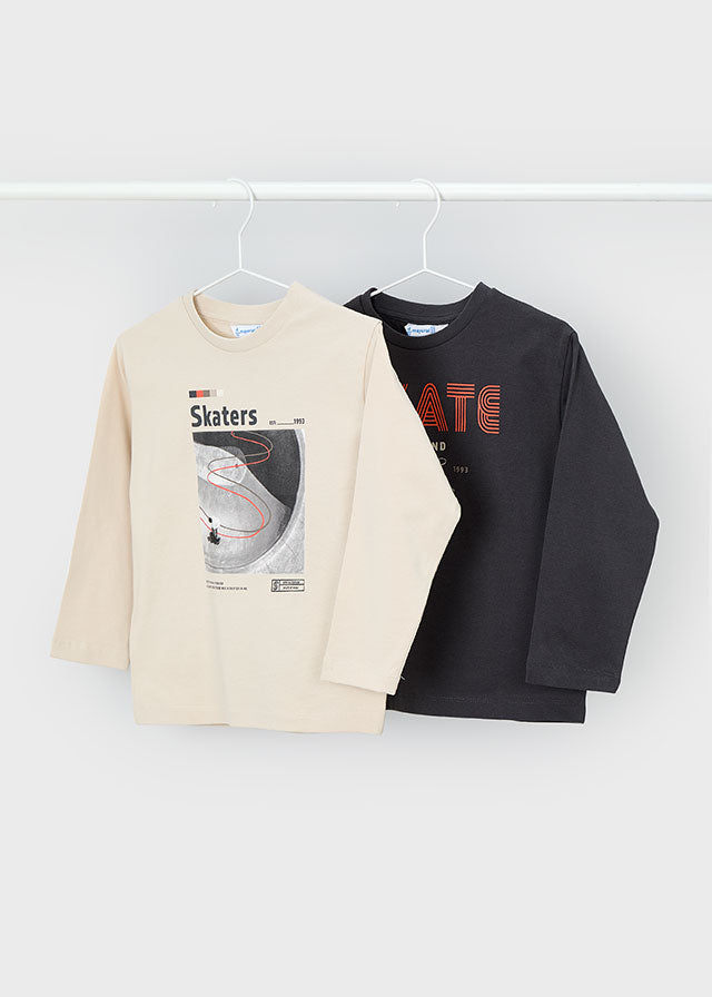2 l/s t-shirts set