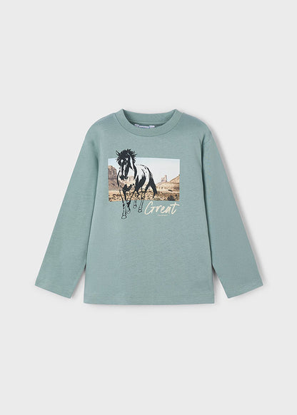 L/s t-shirt "Horse"