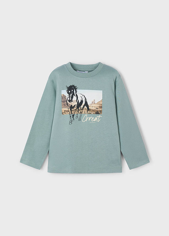L/s t-shirt "Horse"