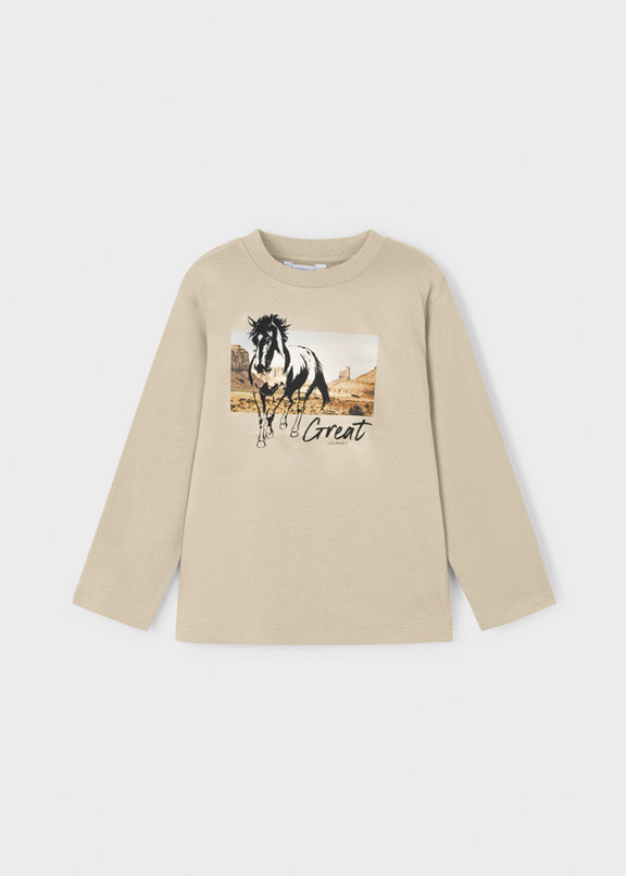 L/s t-shirt "Horse"