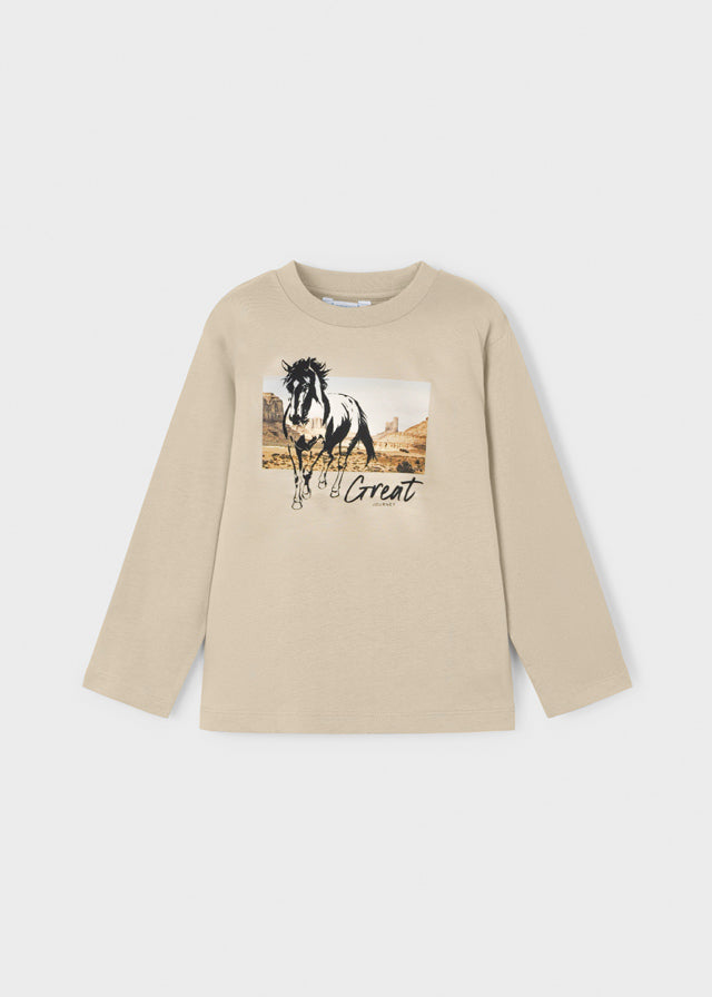 L/s t-shirt "Horse"