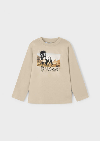 L/s t-shirt "Horse"