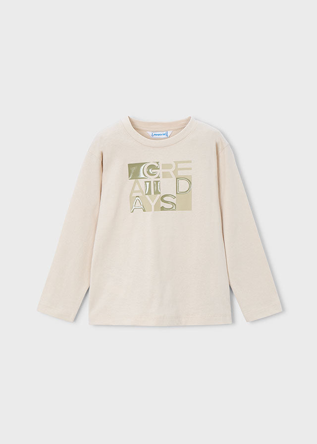 L/s "Great Days" shirt