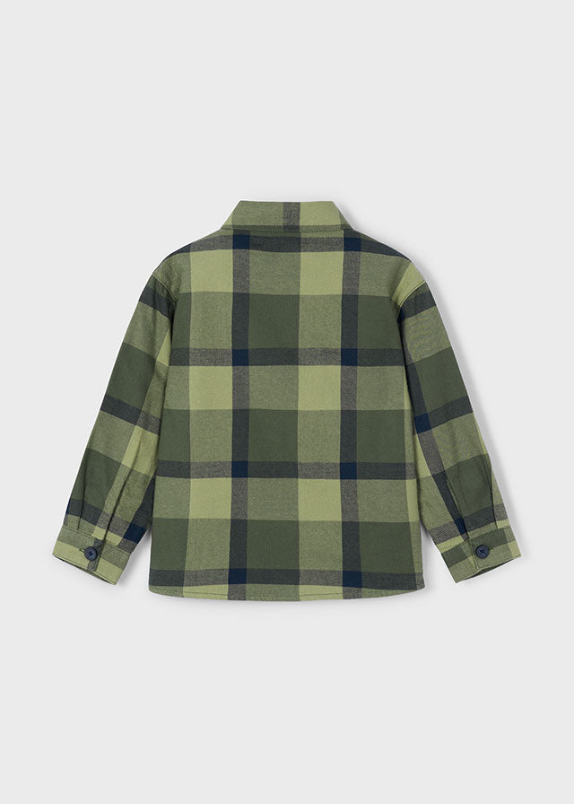 Checked overshirt