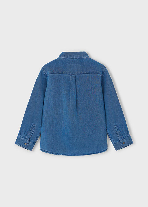 L/s denim shirt