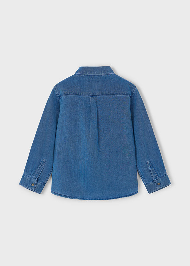 L/s denim shirt