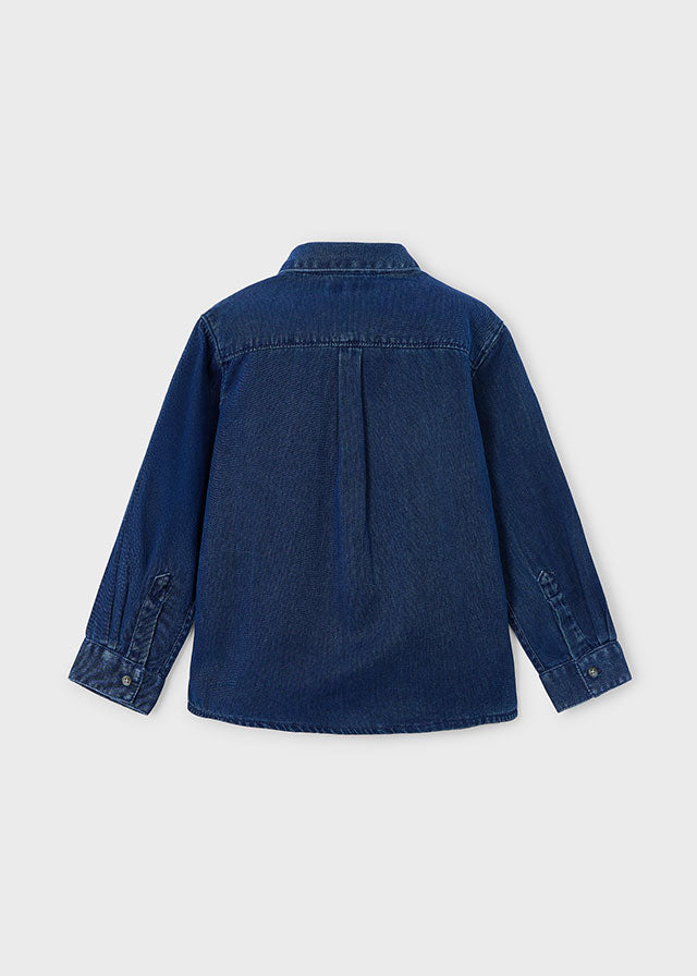 L/s denim shirt