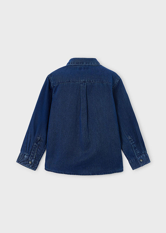 L/s denim shirt