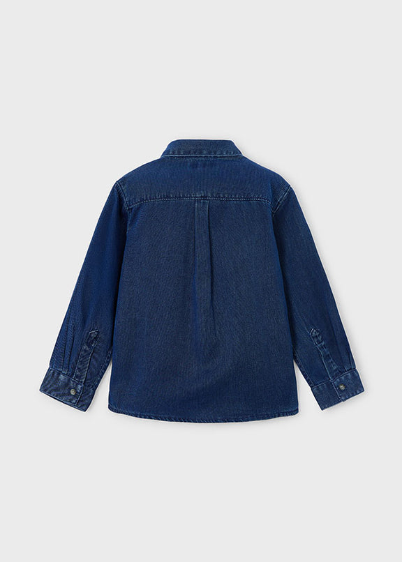 L/s denim shirt