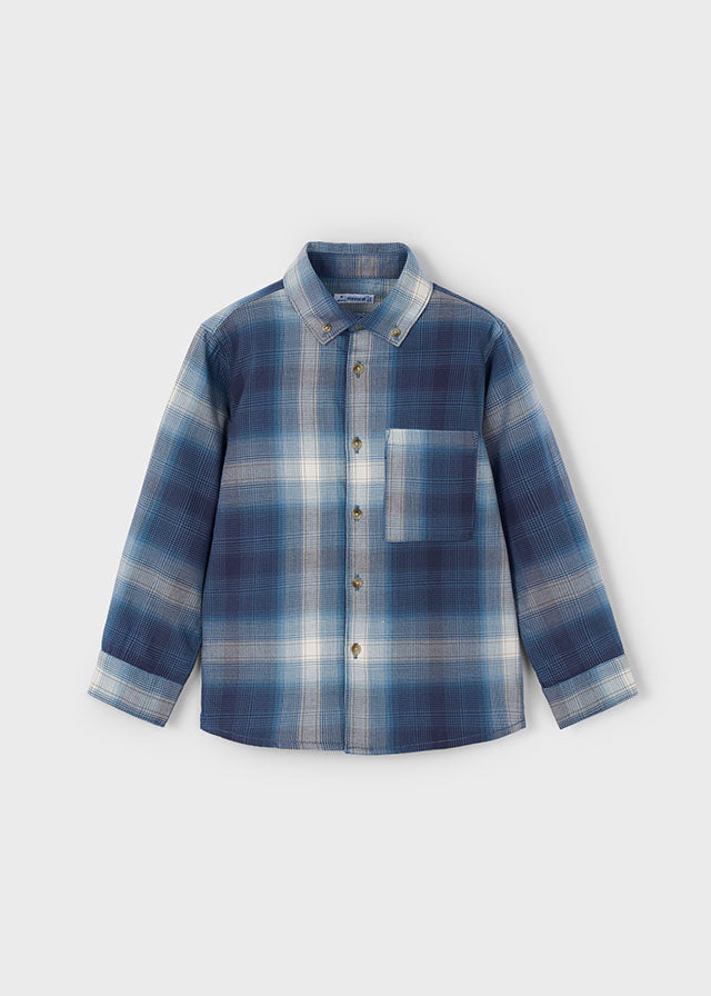 L/s checked shirt