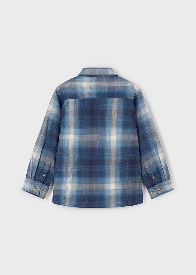 L/s checked shirt