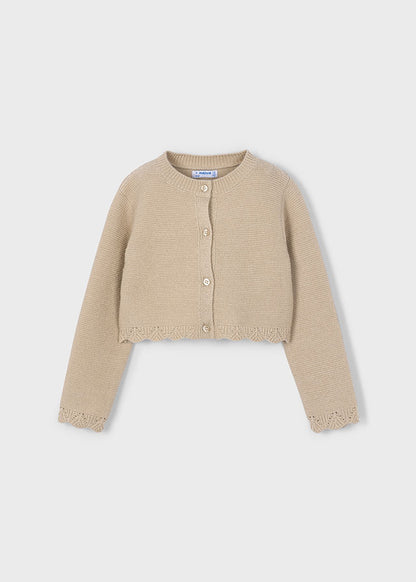 Knit link cardigan