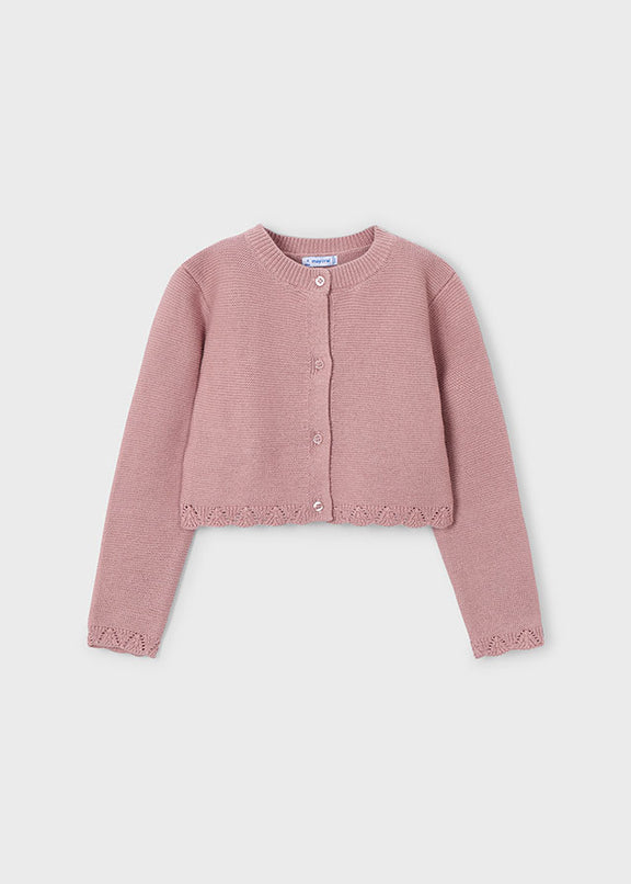 Knit link cardigan