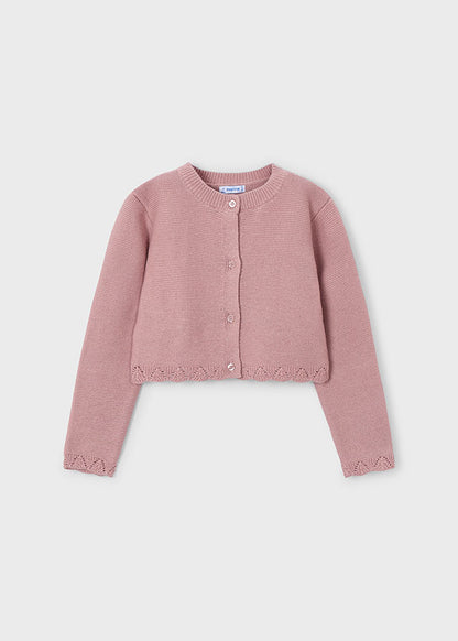 Knit link cardigan