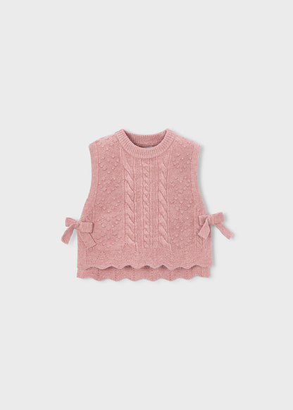 Knitting vest