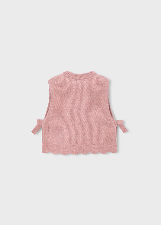 Knitting vest
