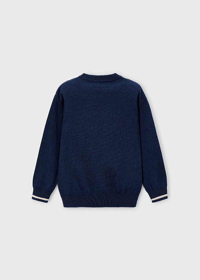 Embossment sweater