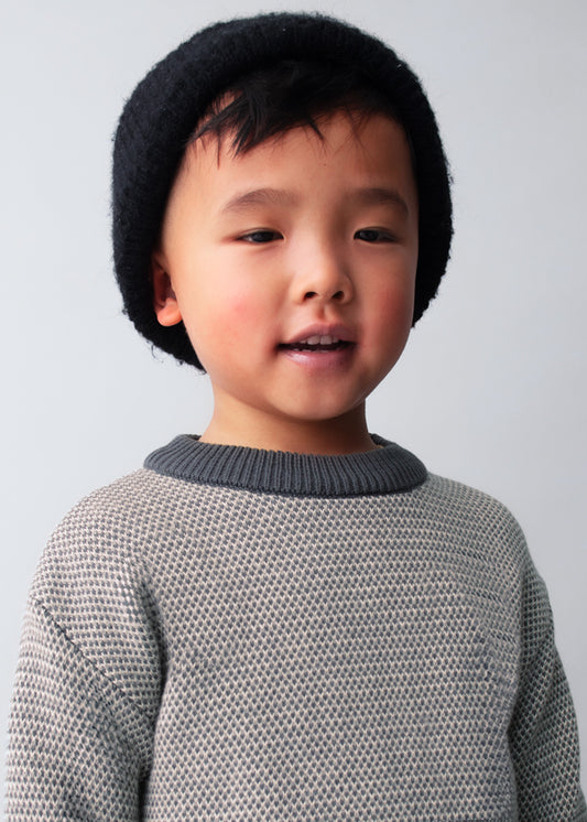 Textured sweater