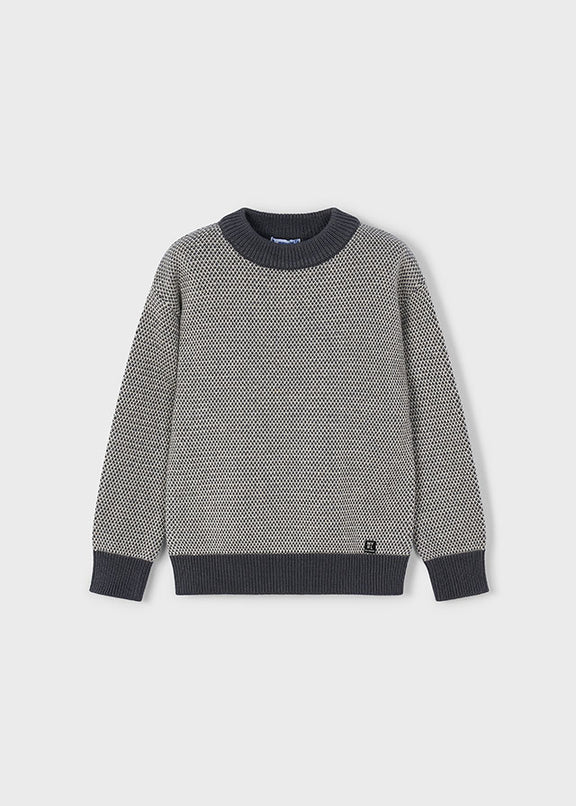 Textured sweater