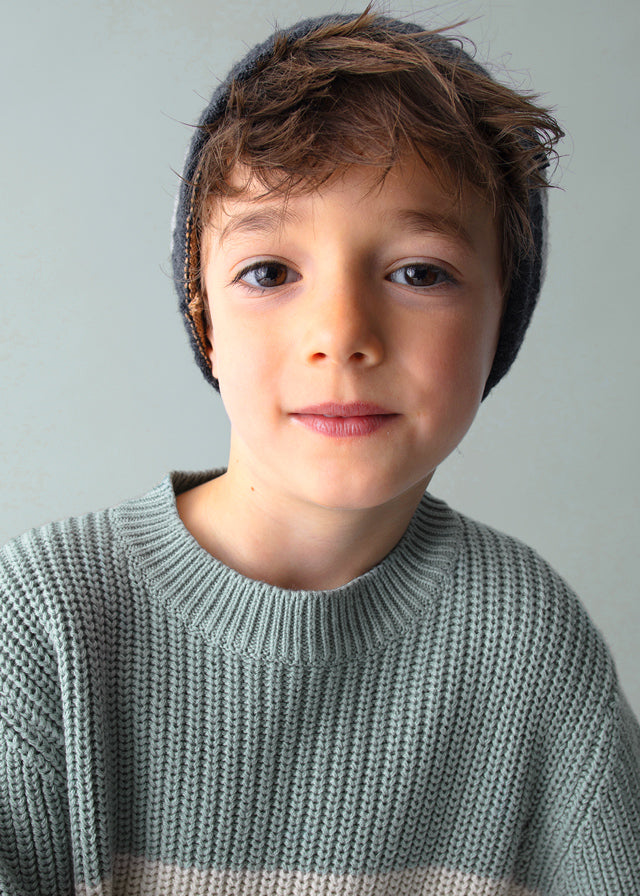 Color-Block jersey top