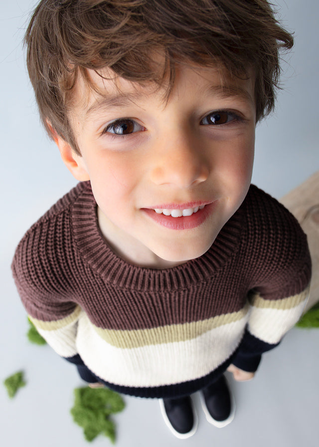 Color-Block jersey top