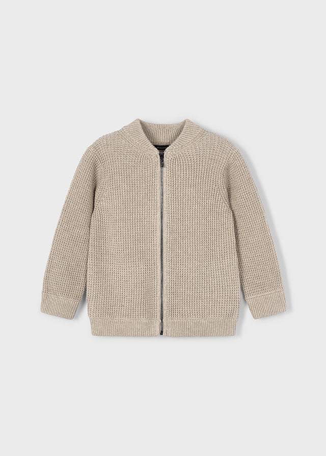Knit cardigan