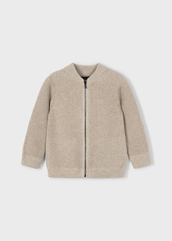 Knit cardigan