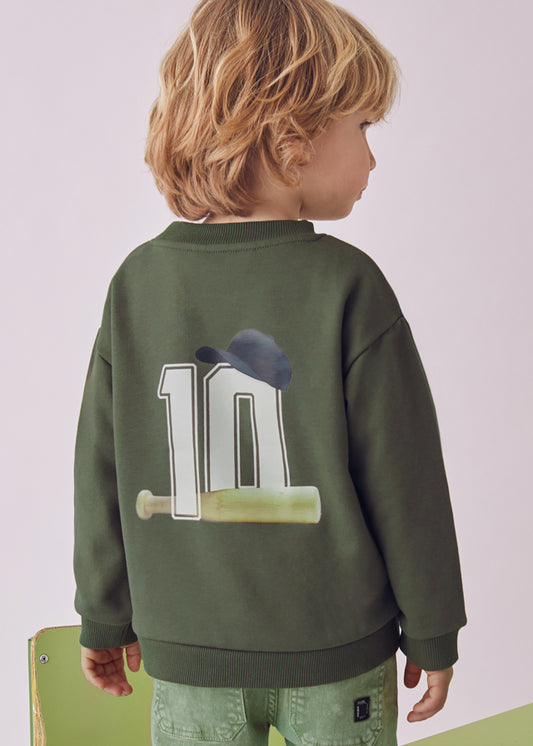 back print pullover