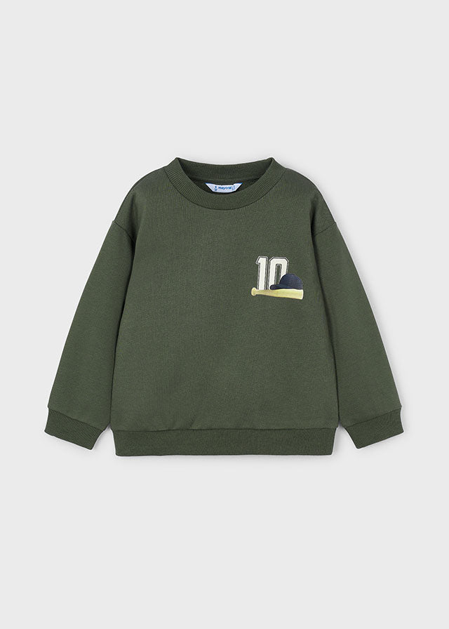 back print pullover