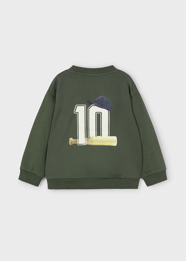 back print pullover