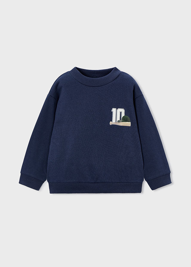 back print pullover