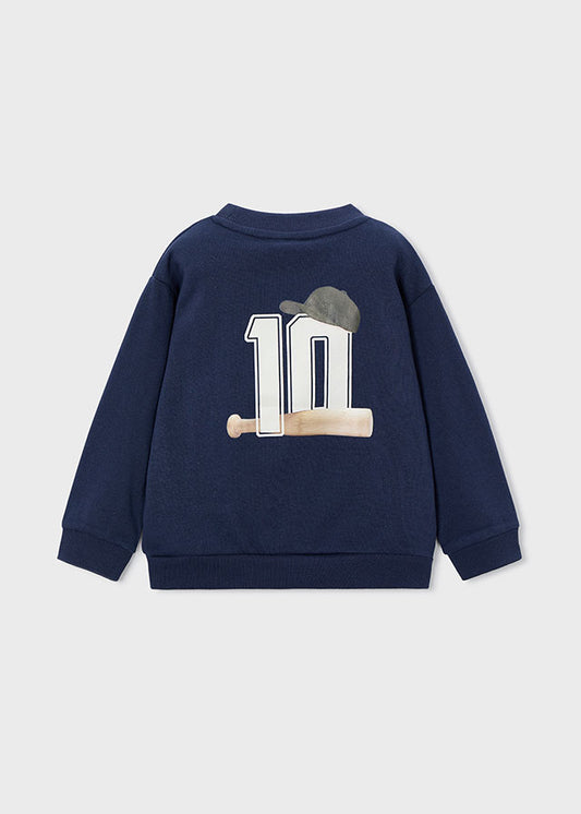 back print pullover