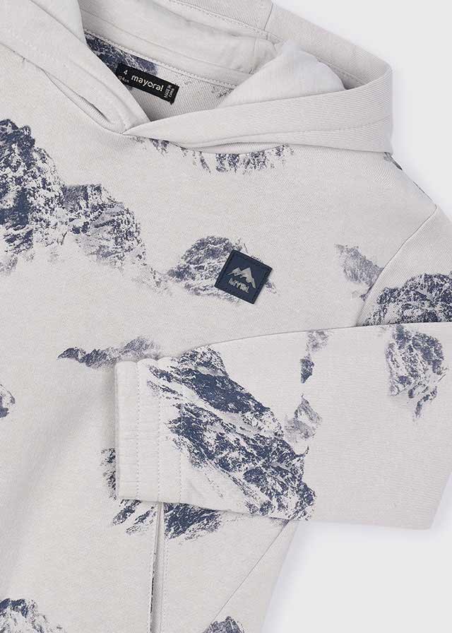 Printed pullover