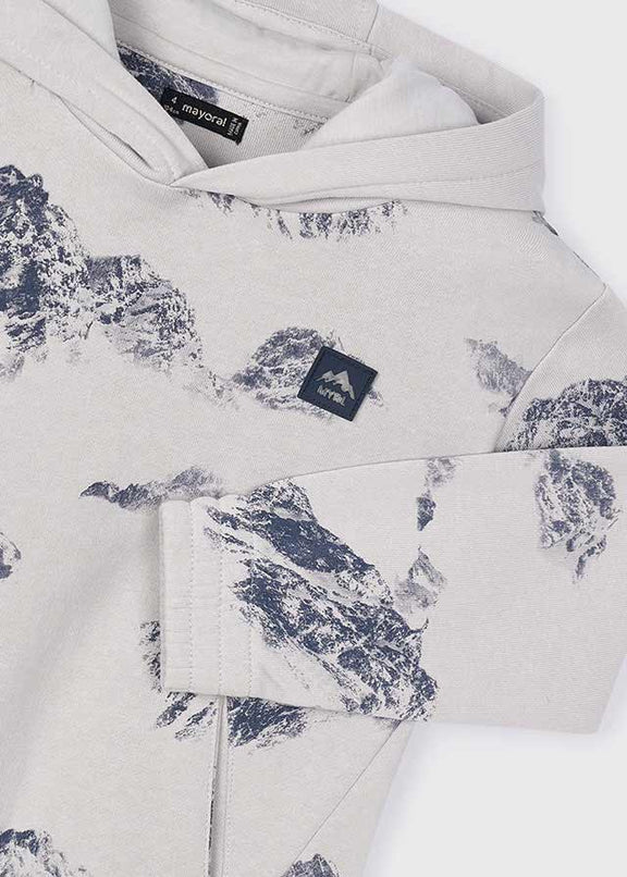 Printed pullover