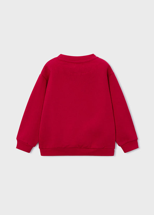 Car print pullover