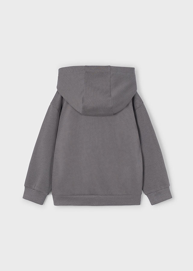 Embossment print pullover