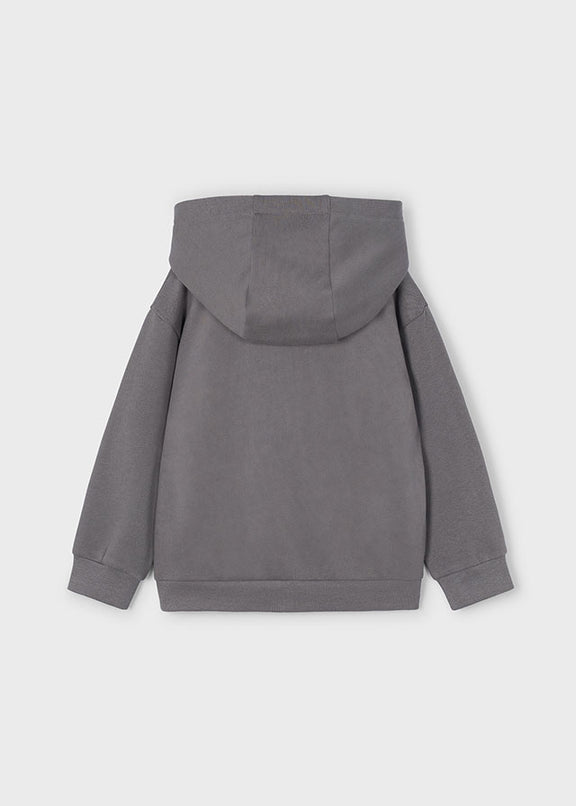 Embossment print pullover