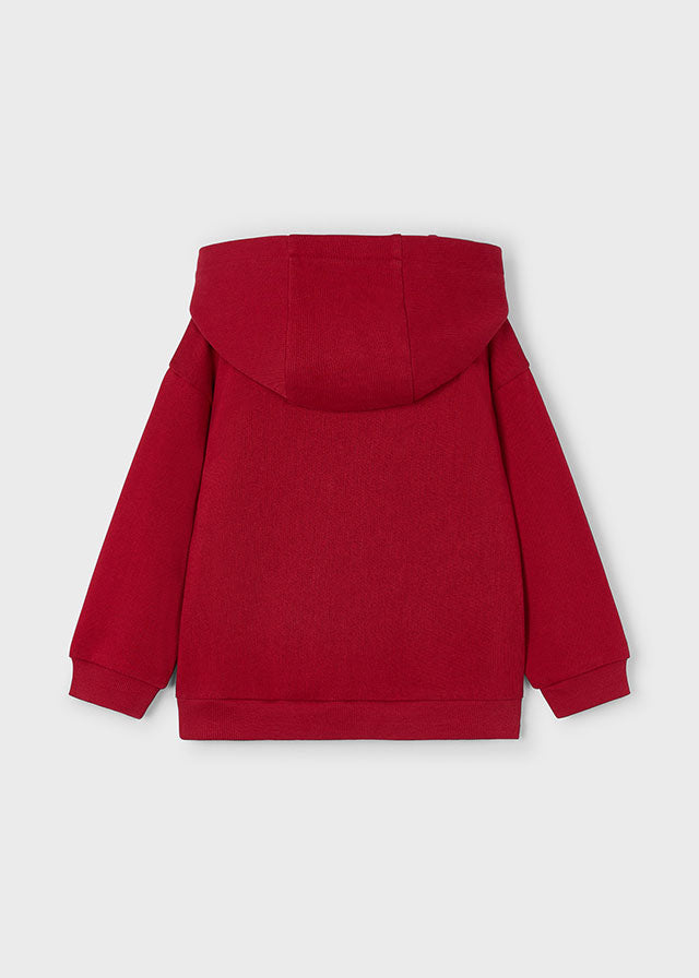 Embossment print pullover