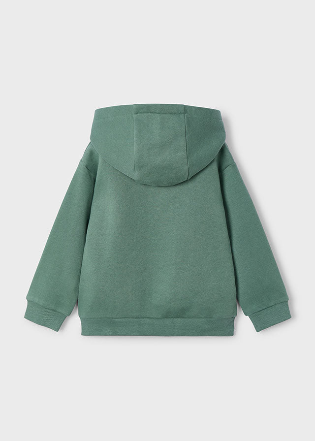 Embossment print pullover