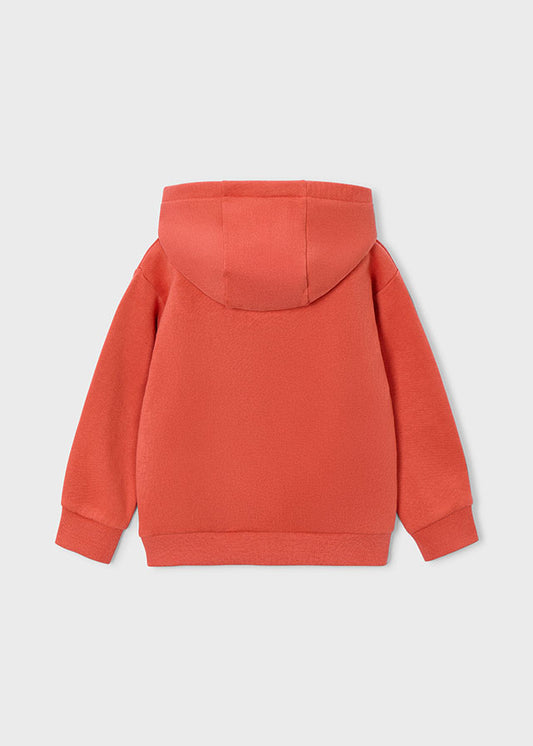 Embossment print pullover