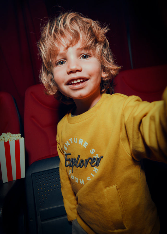 Embroidered pullover