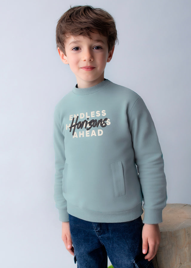 Embroidered pullover