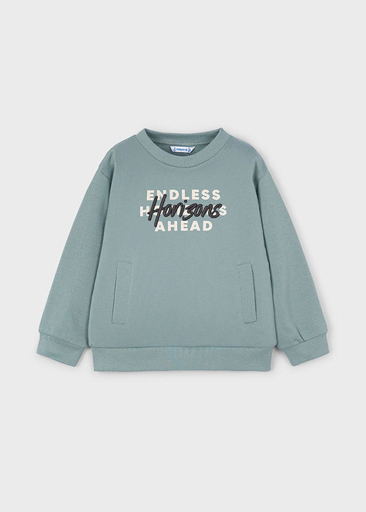 Embroidered pullover