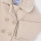 Knitted fur coat