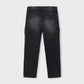 Soft denim cargo pants
