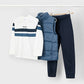 Pant t-shit vest set