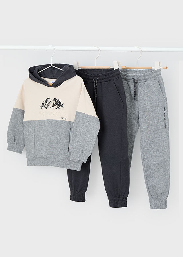 Pullover tracksuit 2 pants