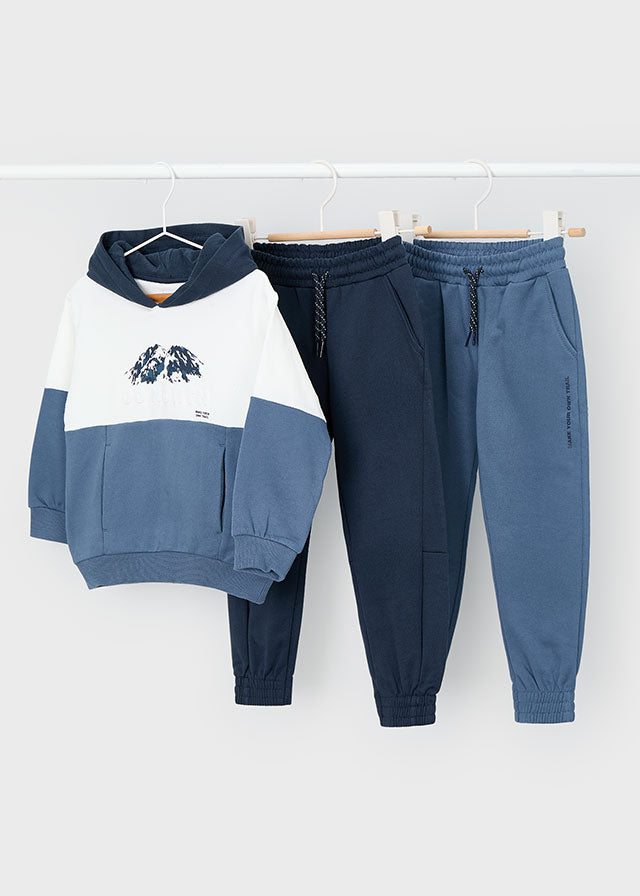Pullover tracksuit 2 pants