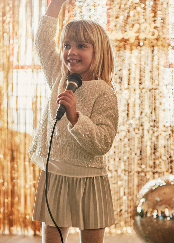 Sequin combined dreess